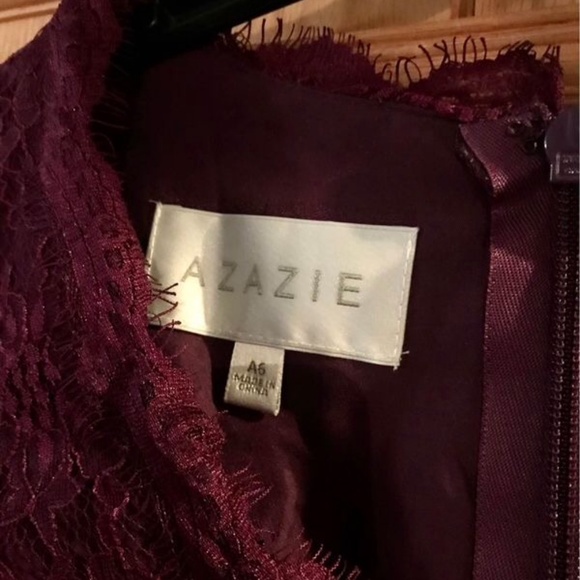 Azazie Bridesmaid or Mother of the Bride Dress, Size 6, NWT,  Color: Grape - Picture 7 of 9